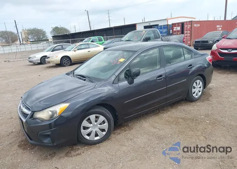 2014 Subaru Impreza 2.0I from USA, damaged, VIN JF1GJAA64EH007553